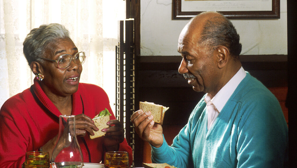 What do Grandma and Grandpa want to eat?