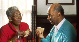 What do Grandma and Grandpa want to eat?